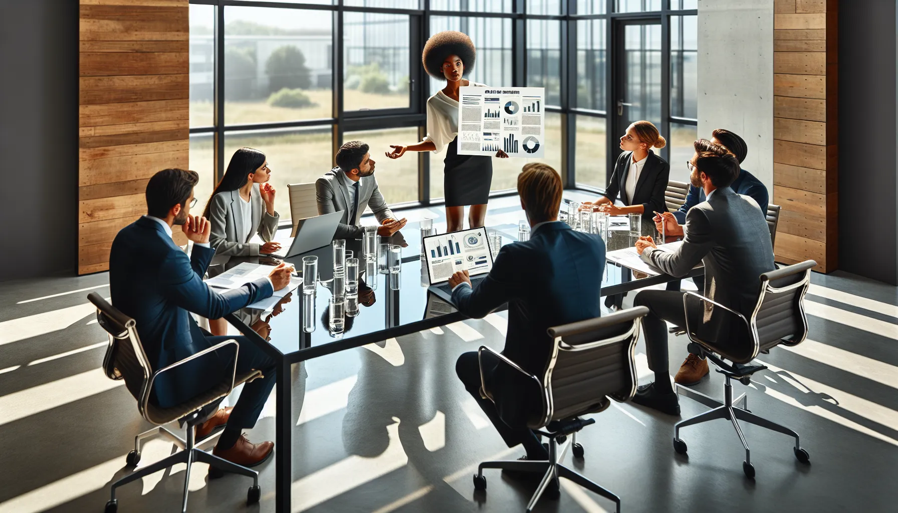 8778196271: Understanding Its Significance 4 employees discussing customer service strategies in a modern office.