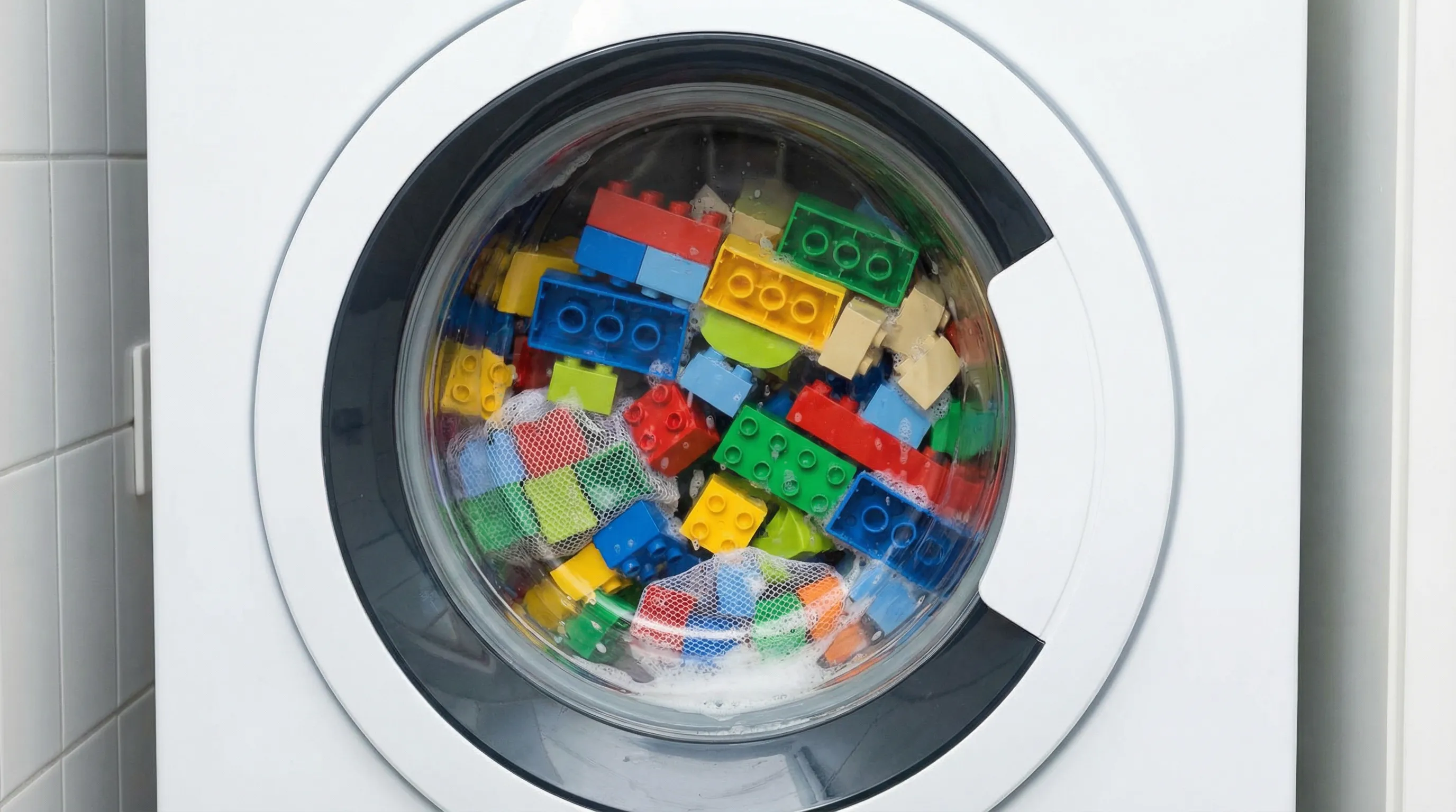 duplo in de wasmachine