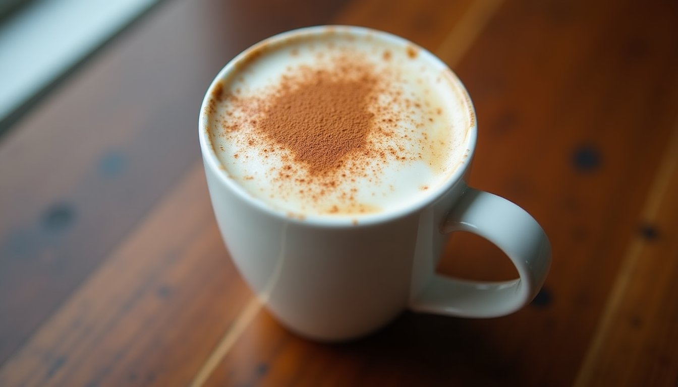 cinnamon vanilla latte