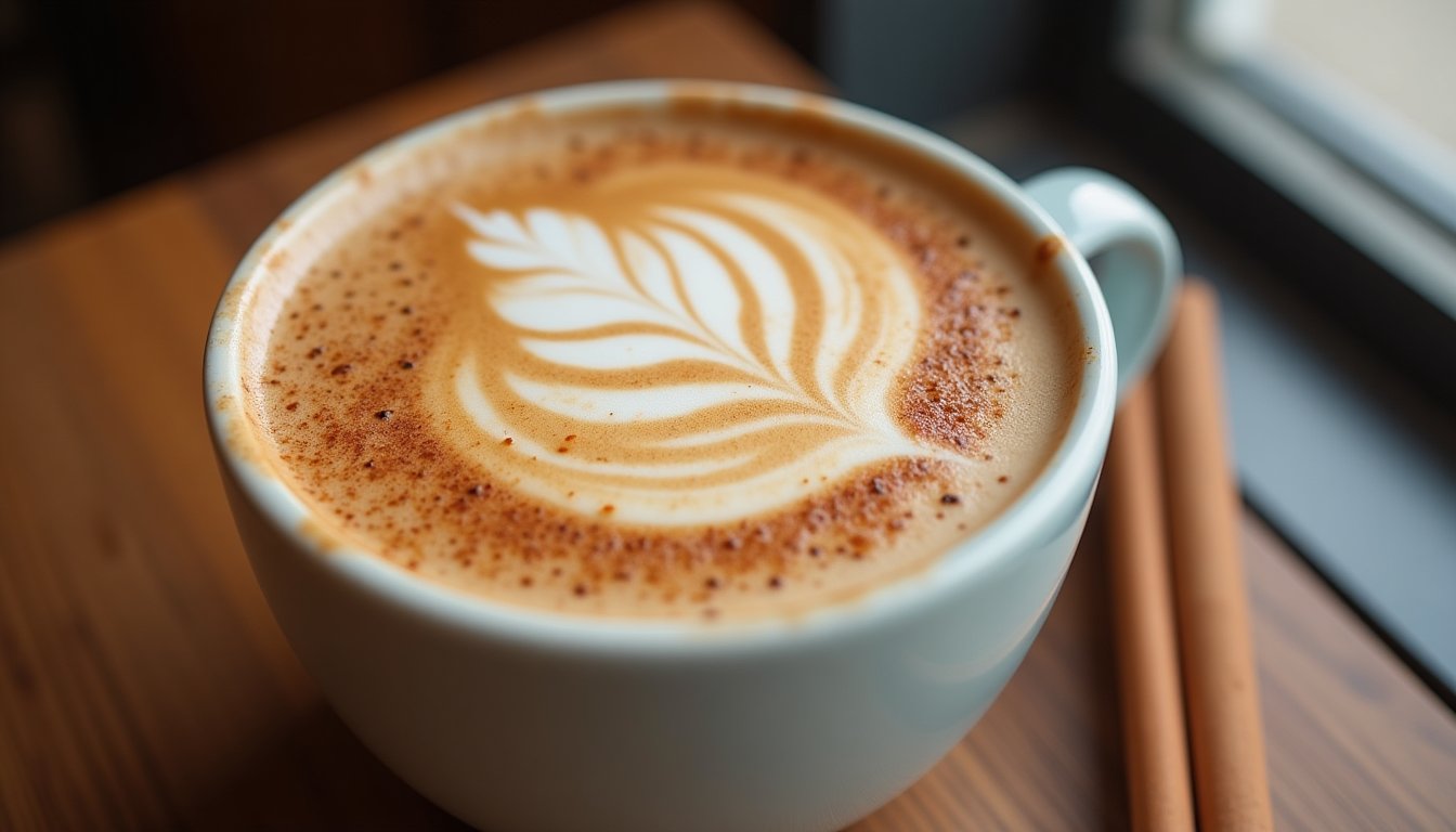 cinnamon vanilla latte