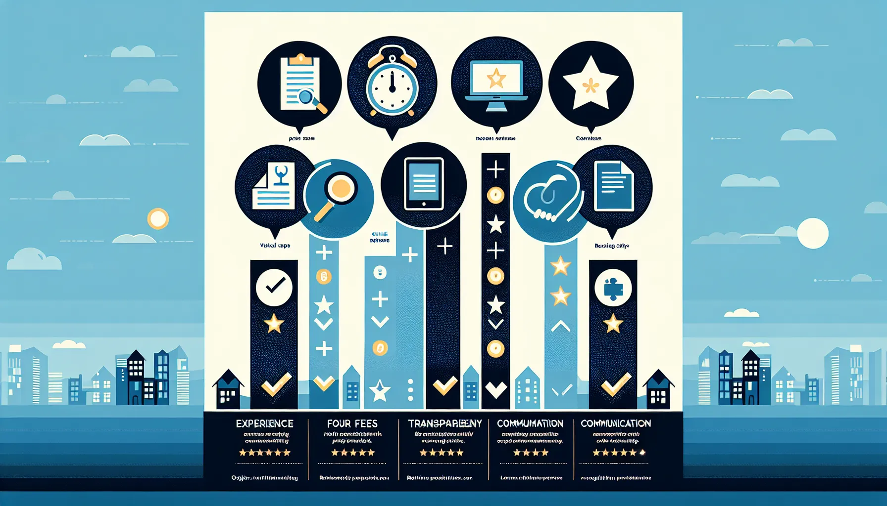 Checklist outlining steps to evaluate Danville property managers.
