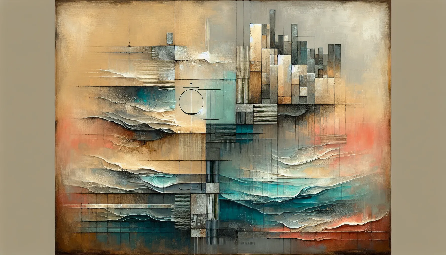 Abstract regional mosaic showing legal tension between restraint and freedom across U.S. states.