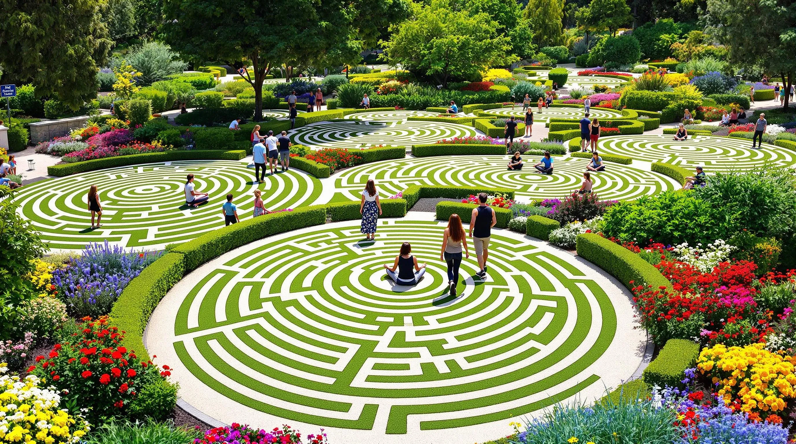 15 Enchanting Labyrinth Garden Ideas to Transform Your Outdoor Sanctuary 2 LKlnmX0D81jSaa2Ifyt0S1AaD7ecdXz