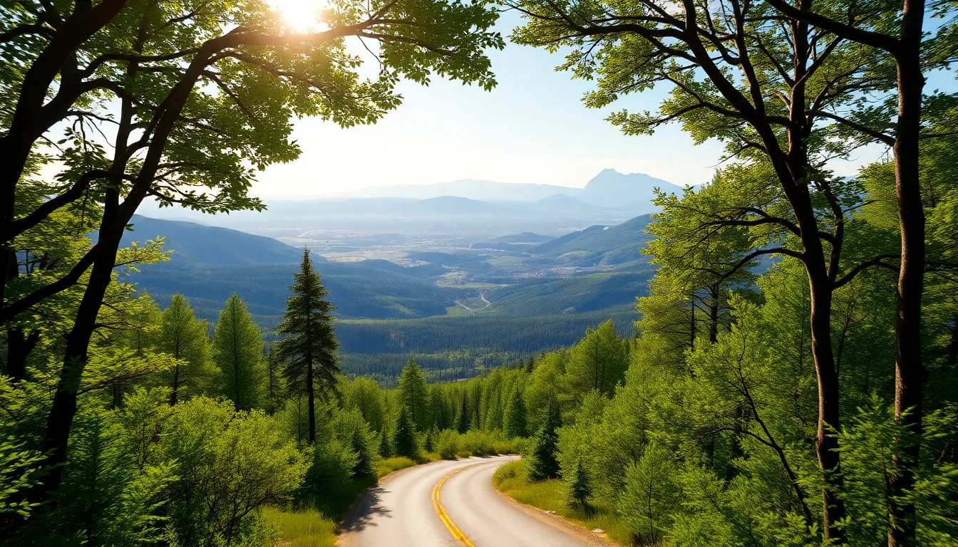 vibrant fictional landscape from Forza Horizon 6 map.