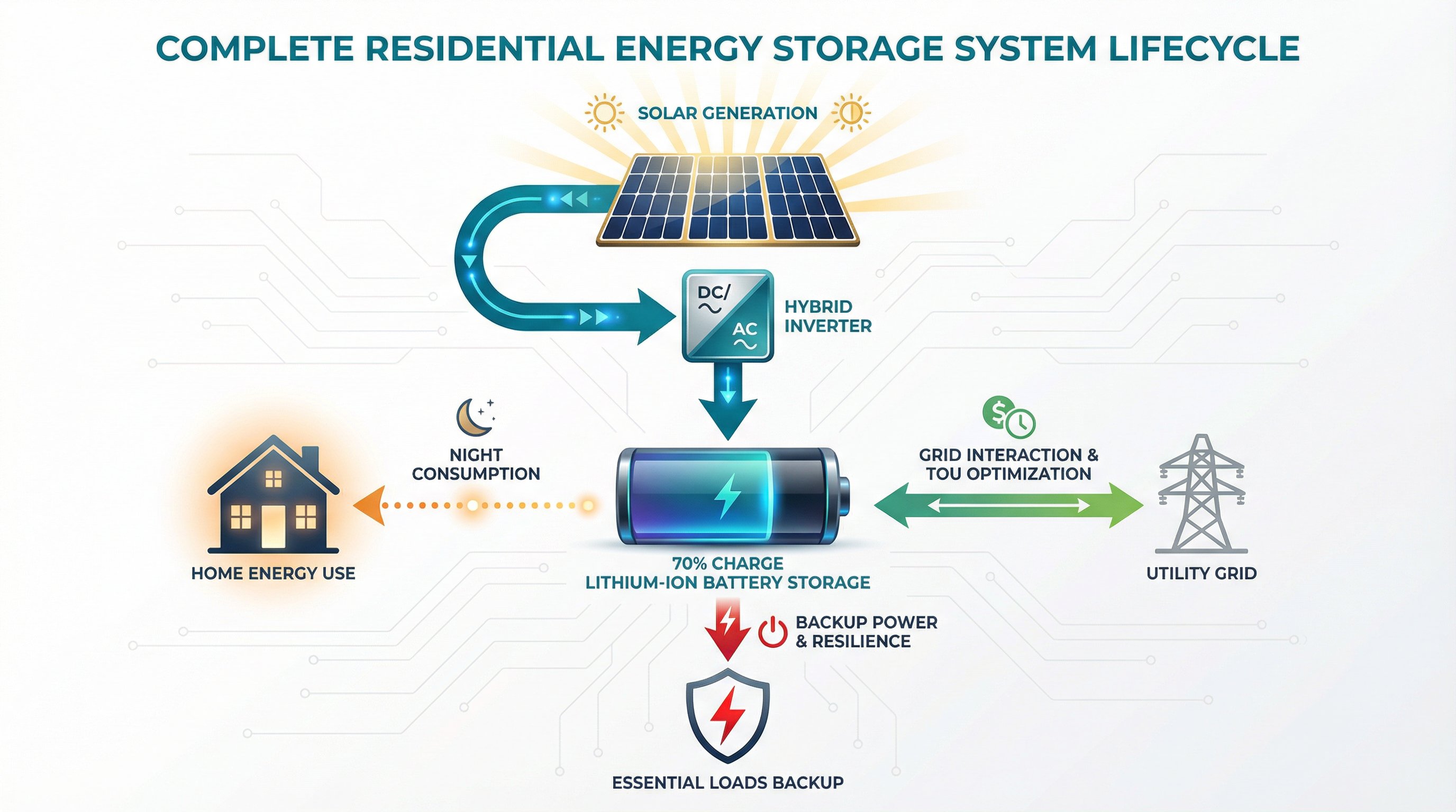Energy Storage Systems for Solar Power: Your Complete Guide to Reliable Backup and Energy Independence in 2026