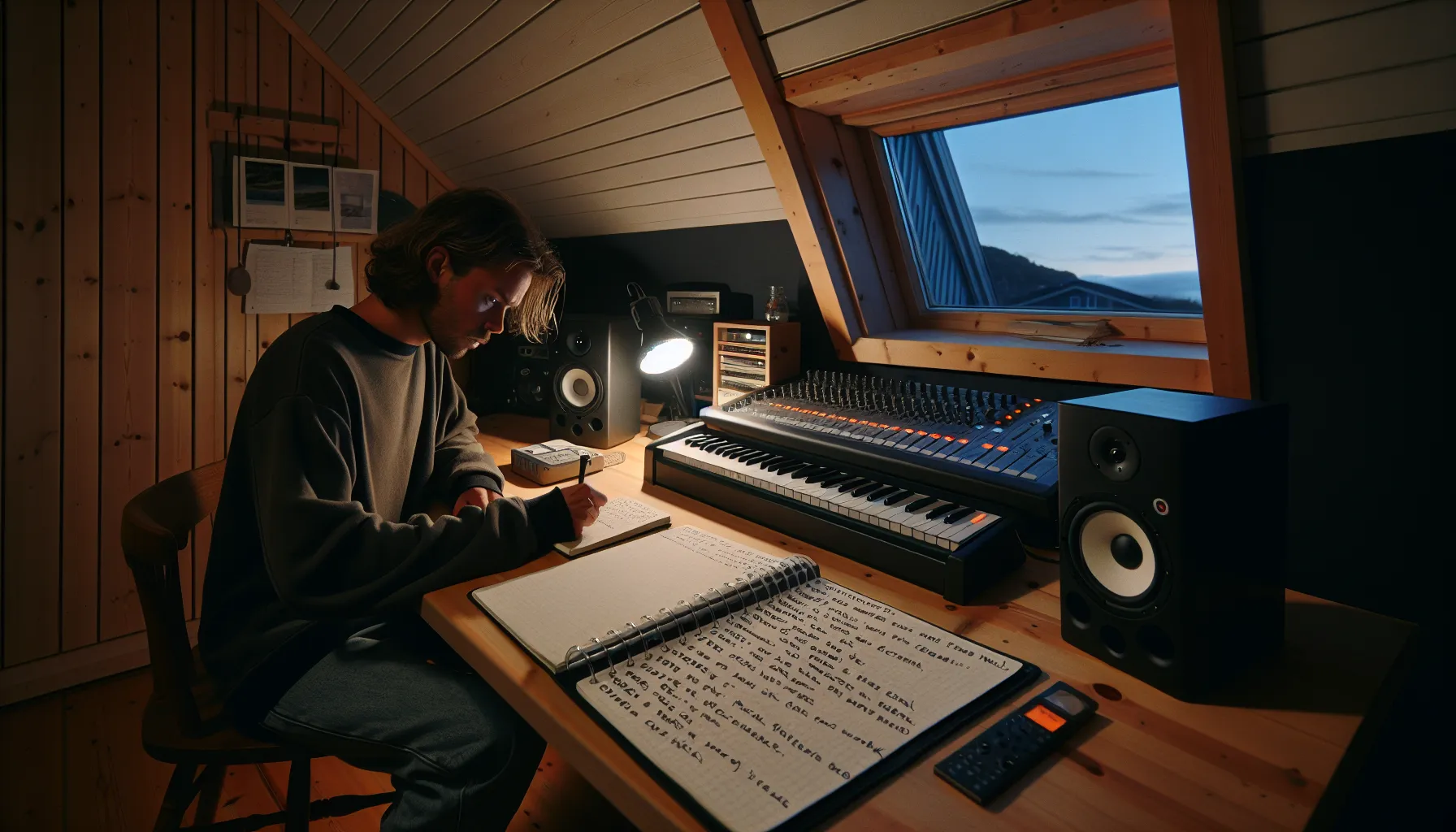 Young norwegian creative planning a combined music and digital art home studio.