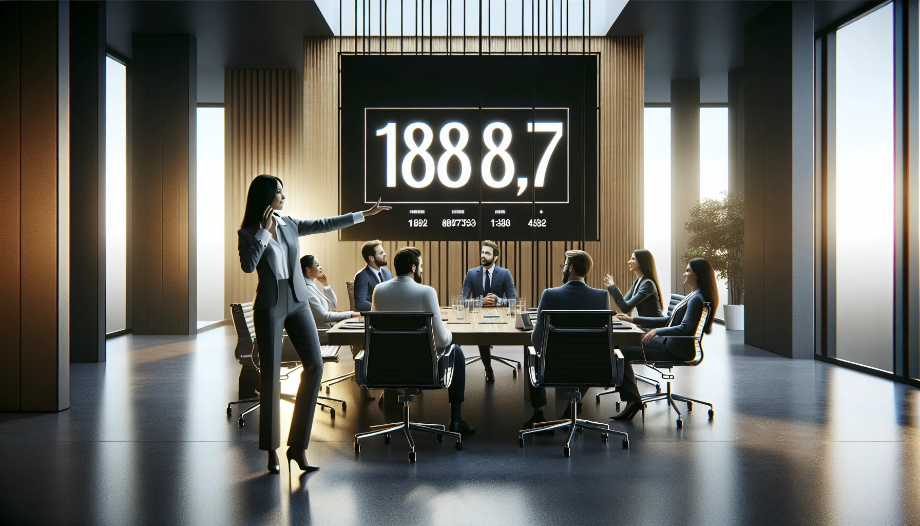 team discussing the significance of communication in a modern office.