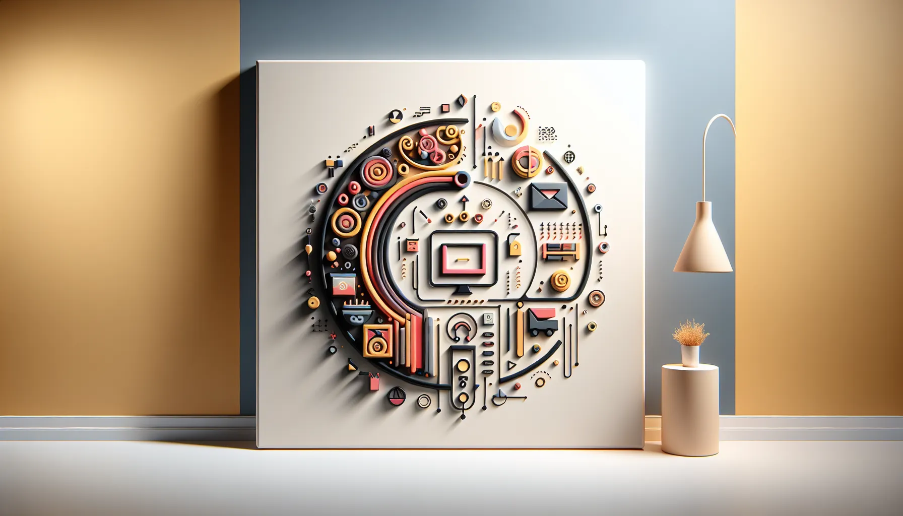 Logos of Shopee and Lazada on a professional background.