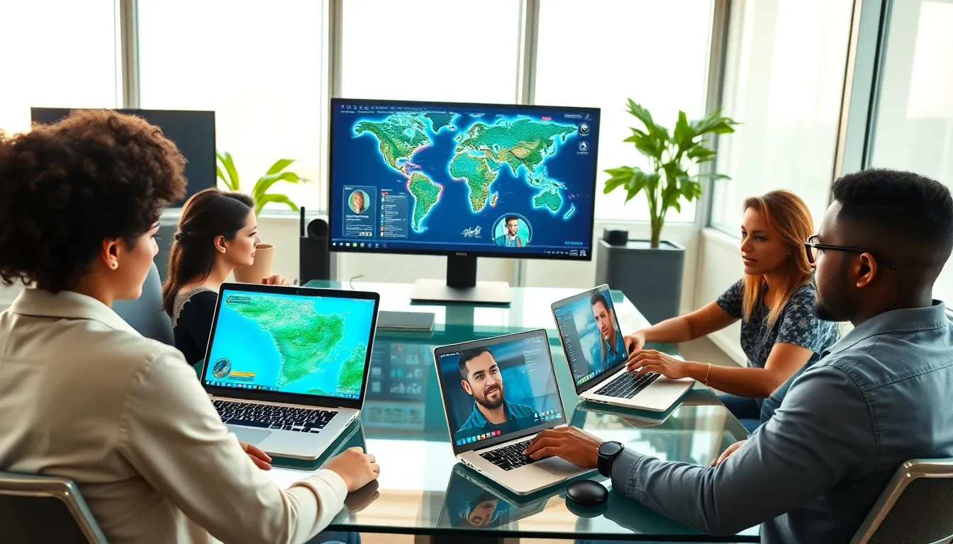 diverse team engaged in a strategy meeting for CK2Generator.