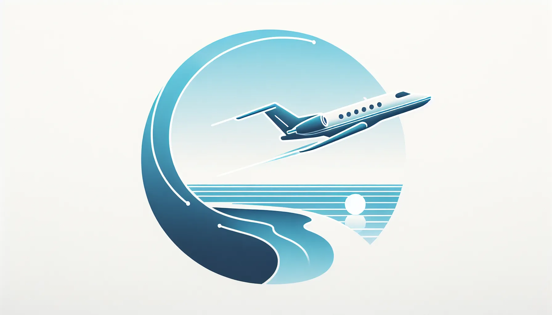 a simple private jet flying above Tampa Bay’s coast