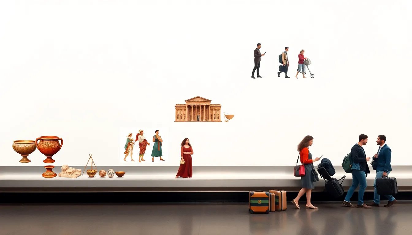 historical evolution of tourism from ancient to modern times.