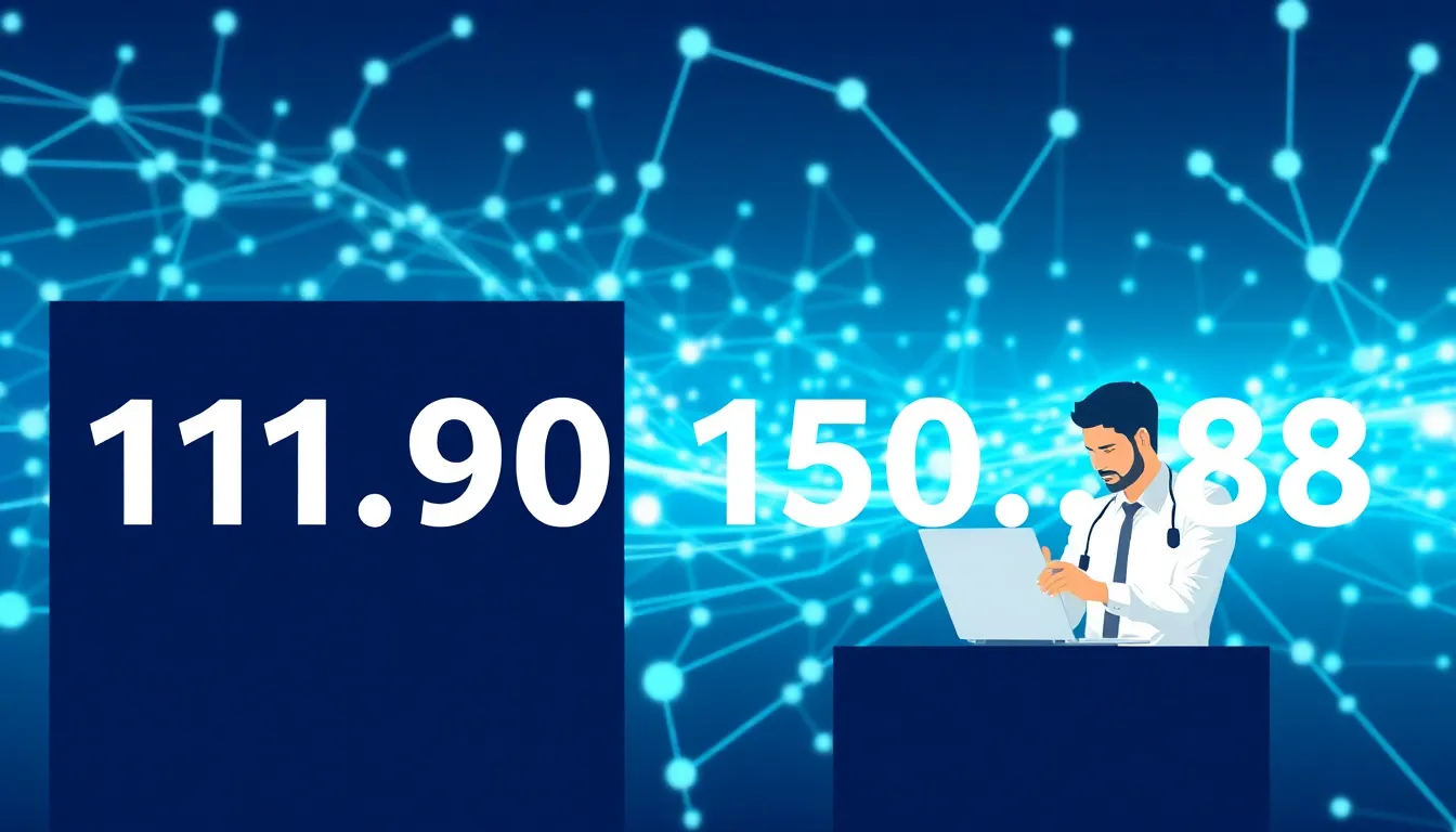 Illustration of an IP address in a digital network environment.