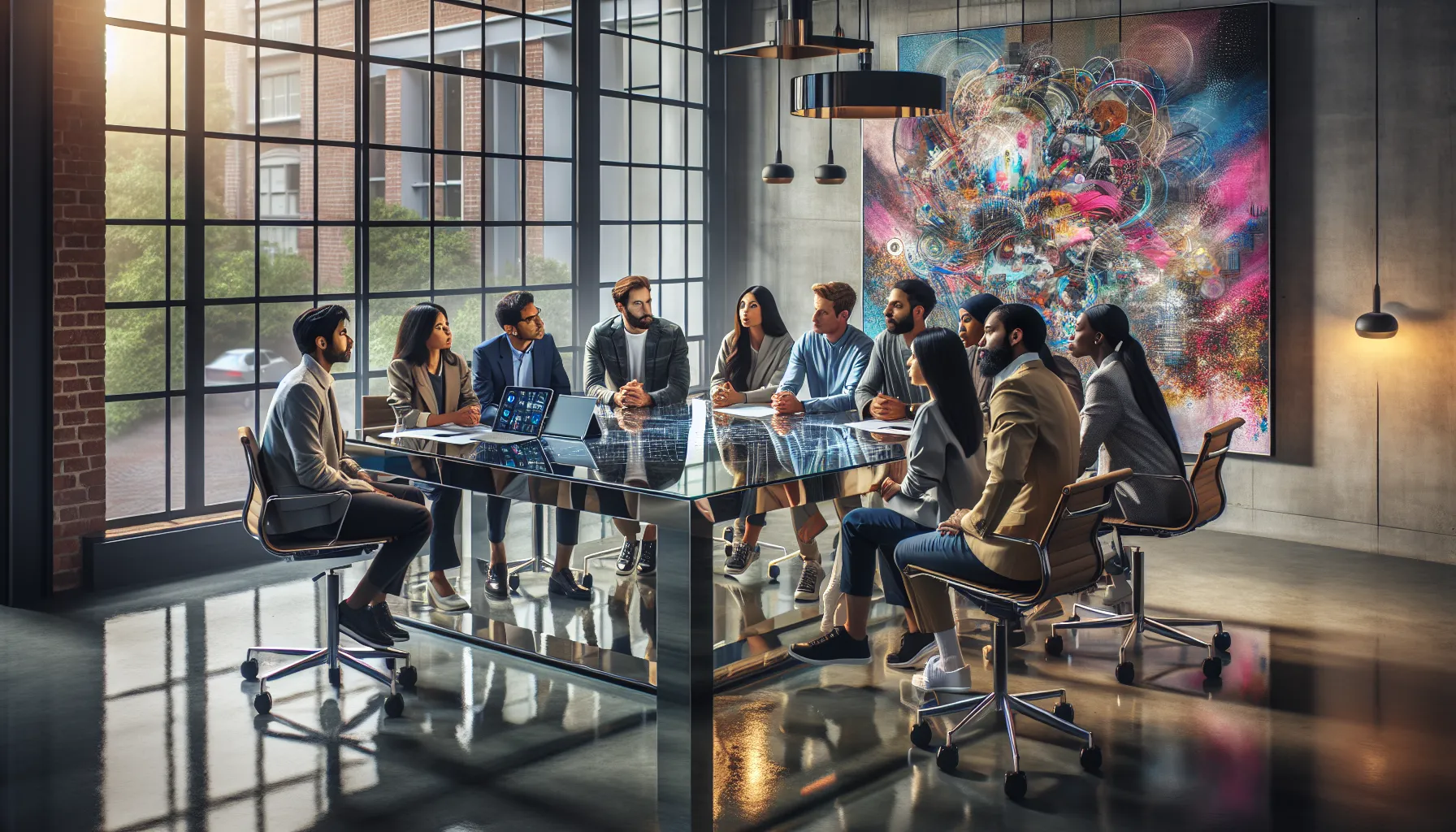 diverse professionals collaborating on future innovations for JenniferheaVenn.