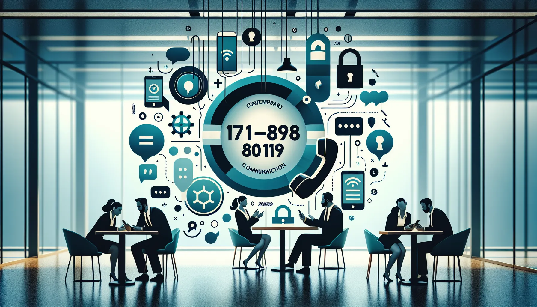 infographic on the significance of phone numbers in communication.