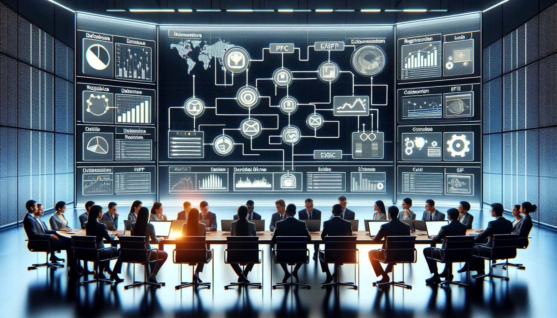 IT team overseeing automated Tableau report distribution via email and file shares.