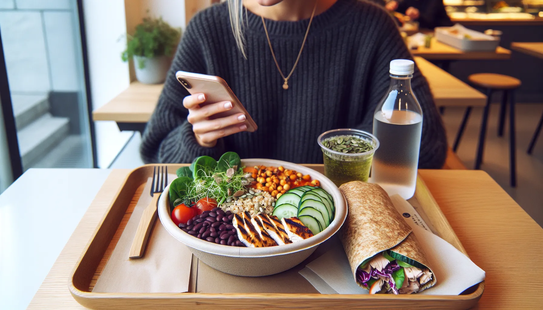 Sunn fast food? Disse kjedene tilbyr næringsrike alternativer 2 Healthy fast-food grain bowl and whole-grain wrap with app customization in norway.