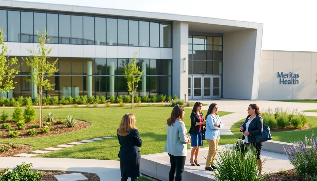modern healthcare pavilion focused on women's wellness and empowerment.