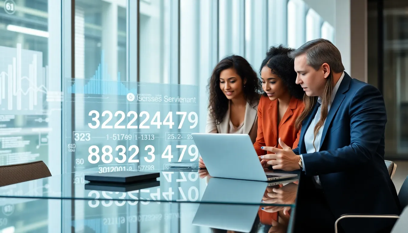 diverse team discussing telecommunications in a modern office