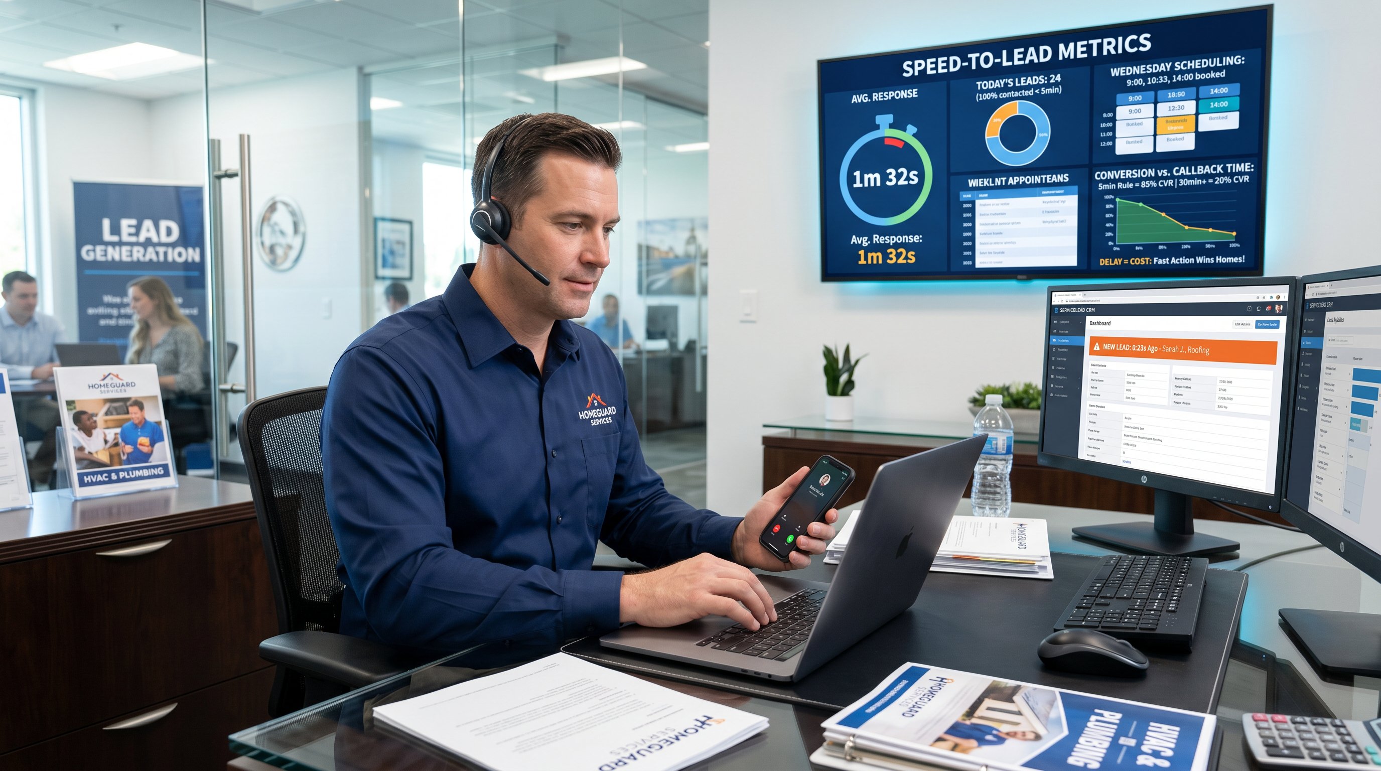 The 5-Minute Rule: Why Slow Callbacks Kill High-Value Home Service Leads