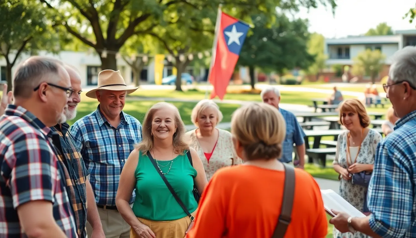 diverse community members celebrating culture in Bullard, Texas.