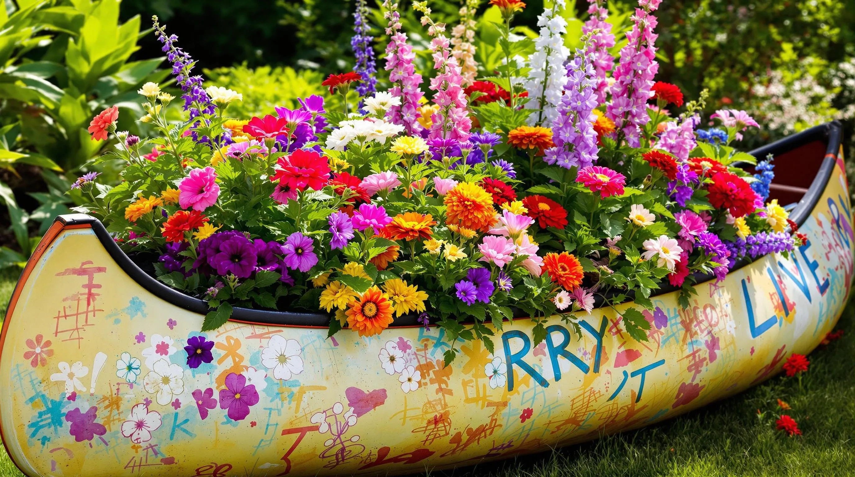 10 Creative Garden Ideas for Repurposing Old Boats into Stunning Backyard Features 3 4G7Cud7xM