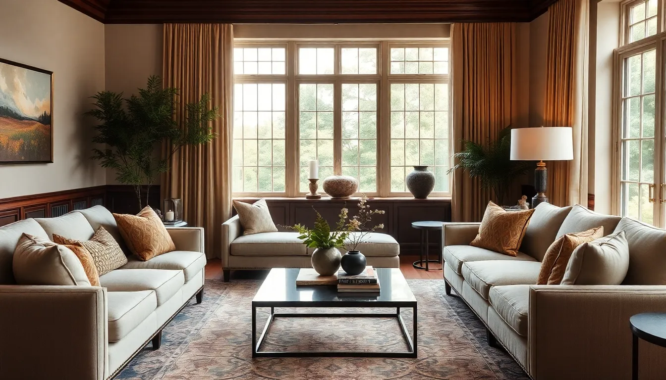 stylish living room featuring Richmond Interiors design elements.