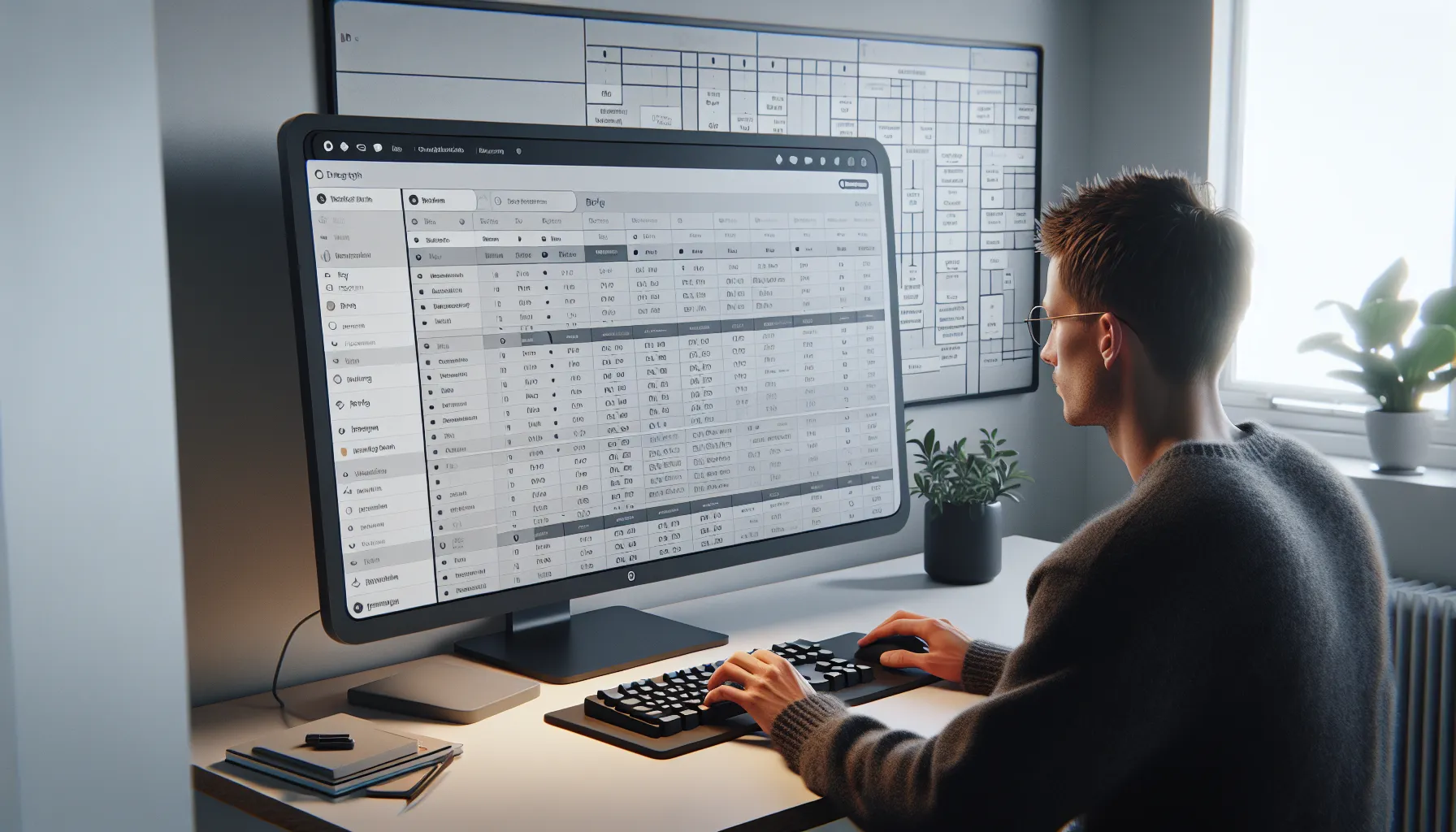 Norwegian marketer builds programmatic seo pages from structured data on screen.