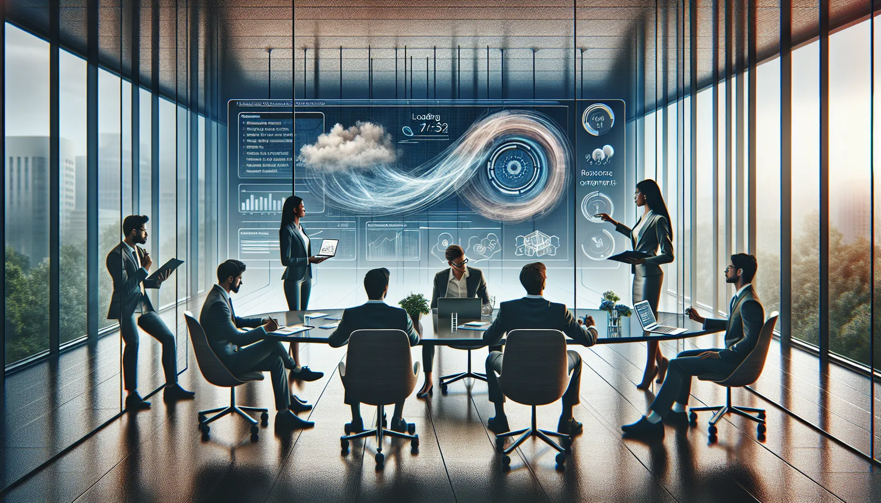 team collaborating in a modern office to prevent loading failures.