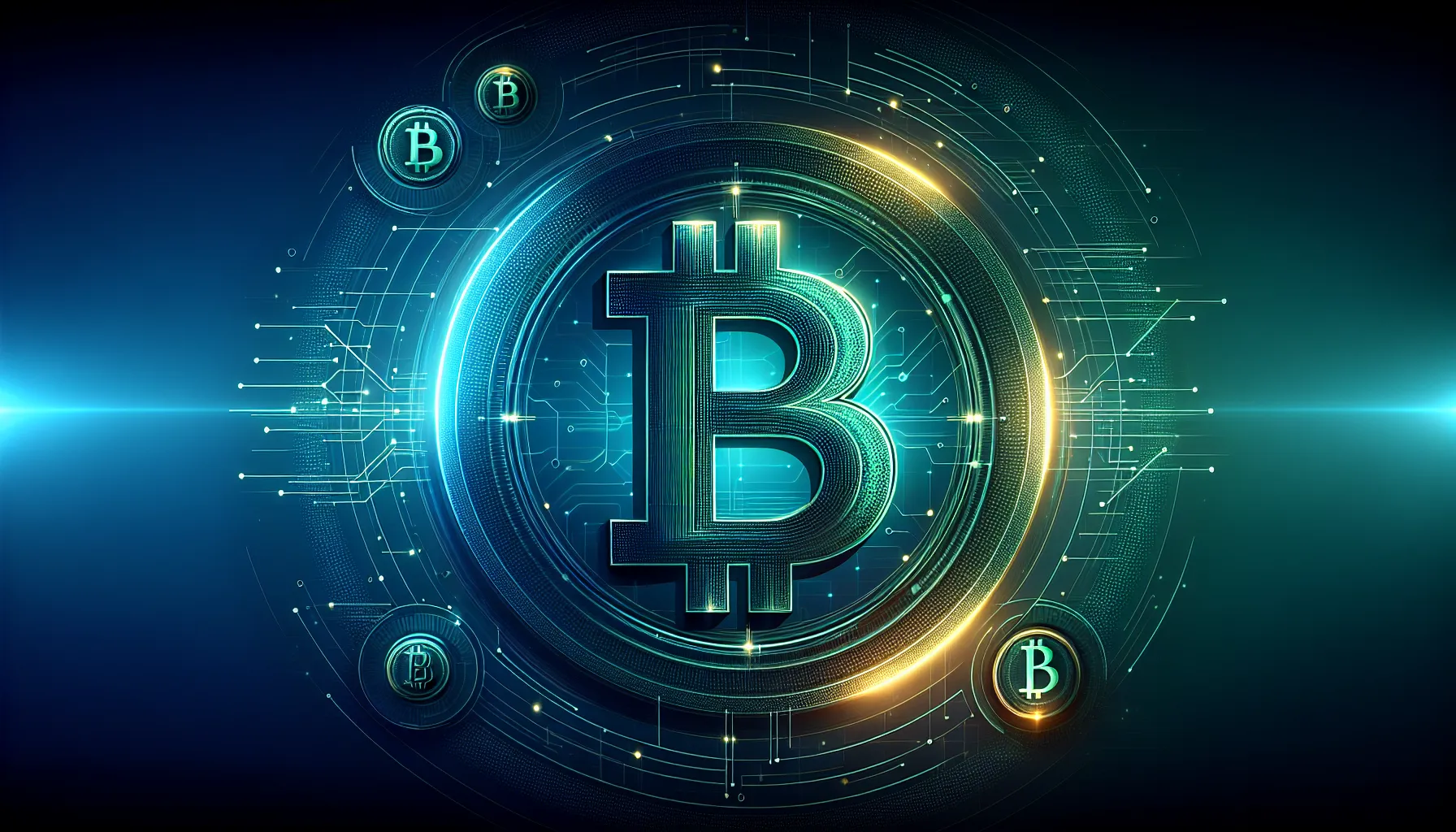 illustration of different Bitcoin address types against a digital background.