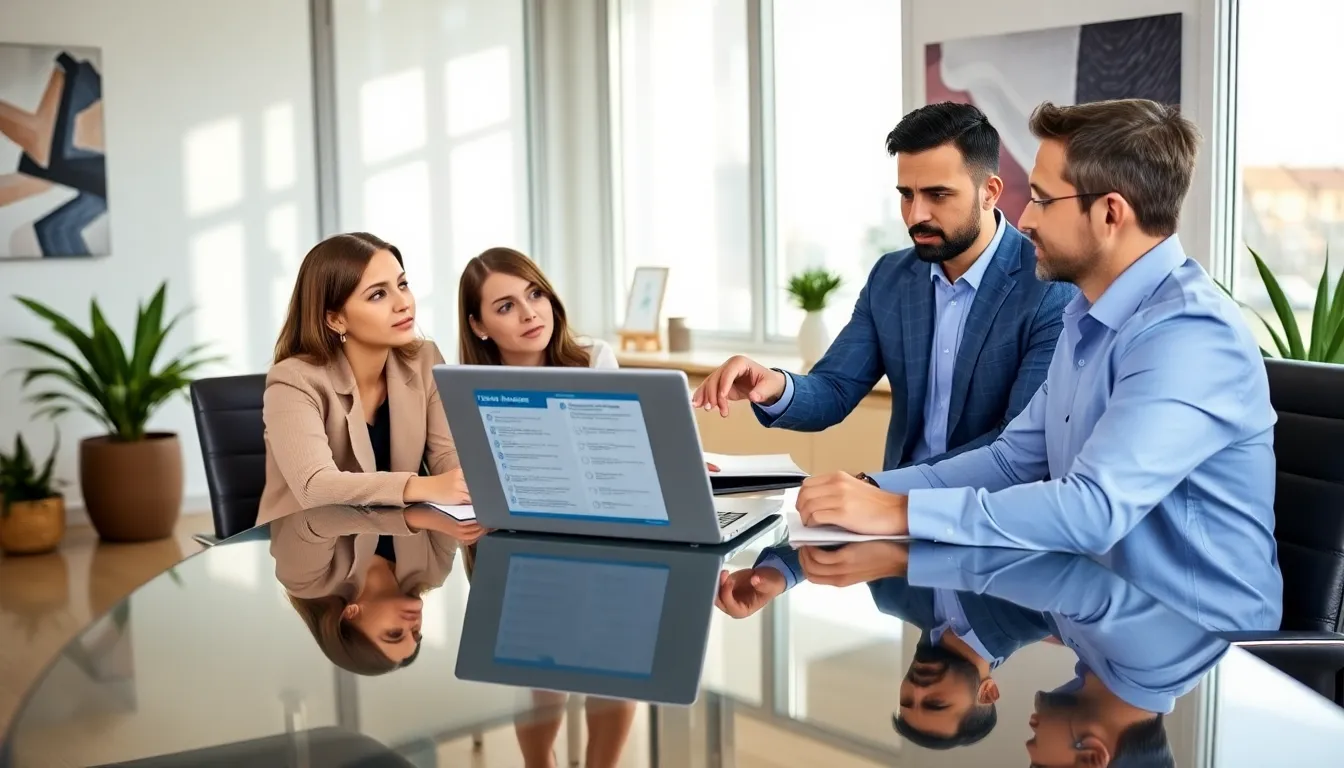 travel insurance advisor discussing pre-existing conditions with clients.