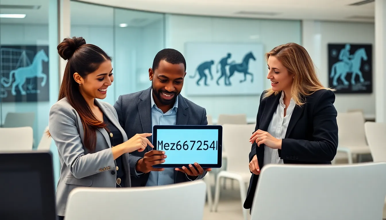 diverse team discussing digital evolution in a modern office.