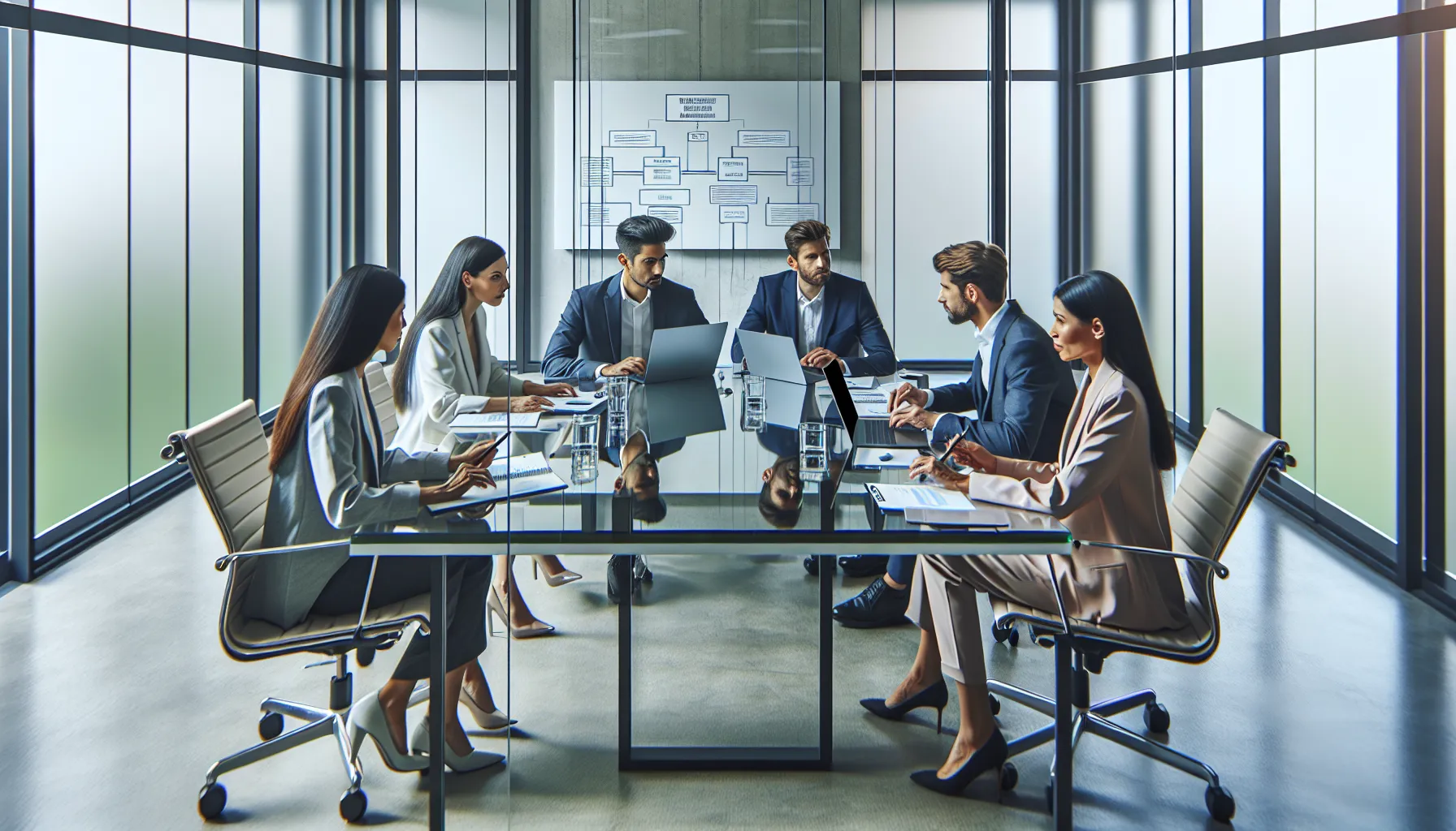 diverse professionals brainstorming in a modern office about ikogeinps.