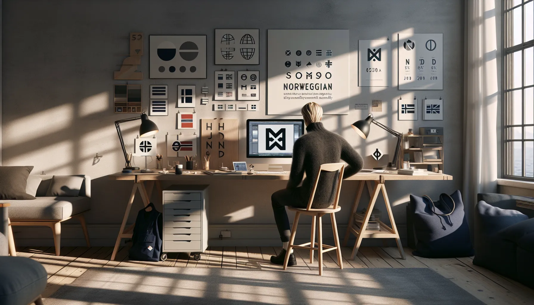 Norwegian designer refining one adaptable logo across finance, healthcare, logistics and saas.