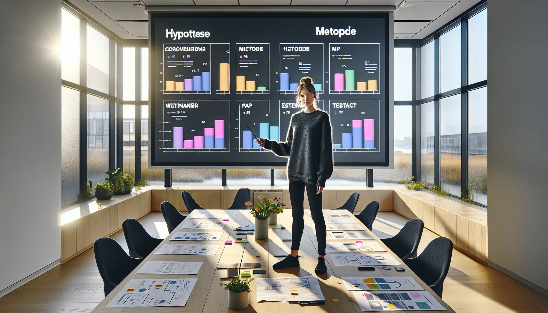 Norwegian designer presenting a successful, data‑driven graphic design case study.