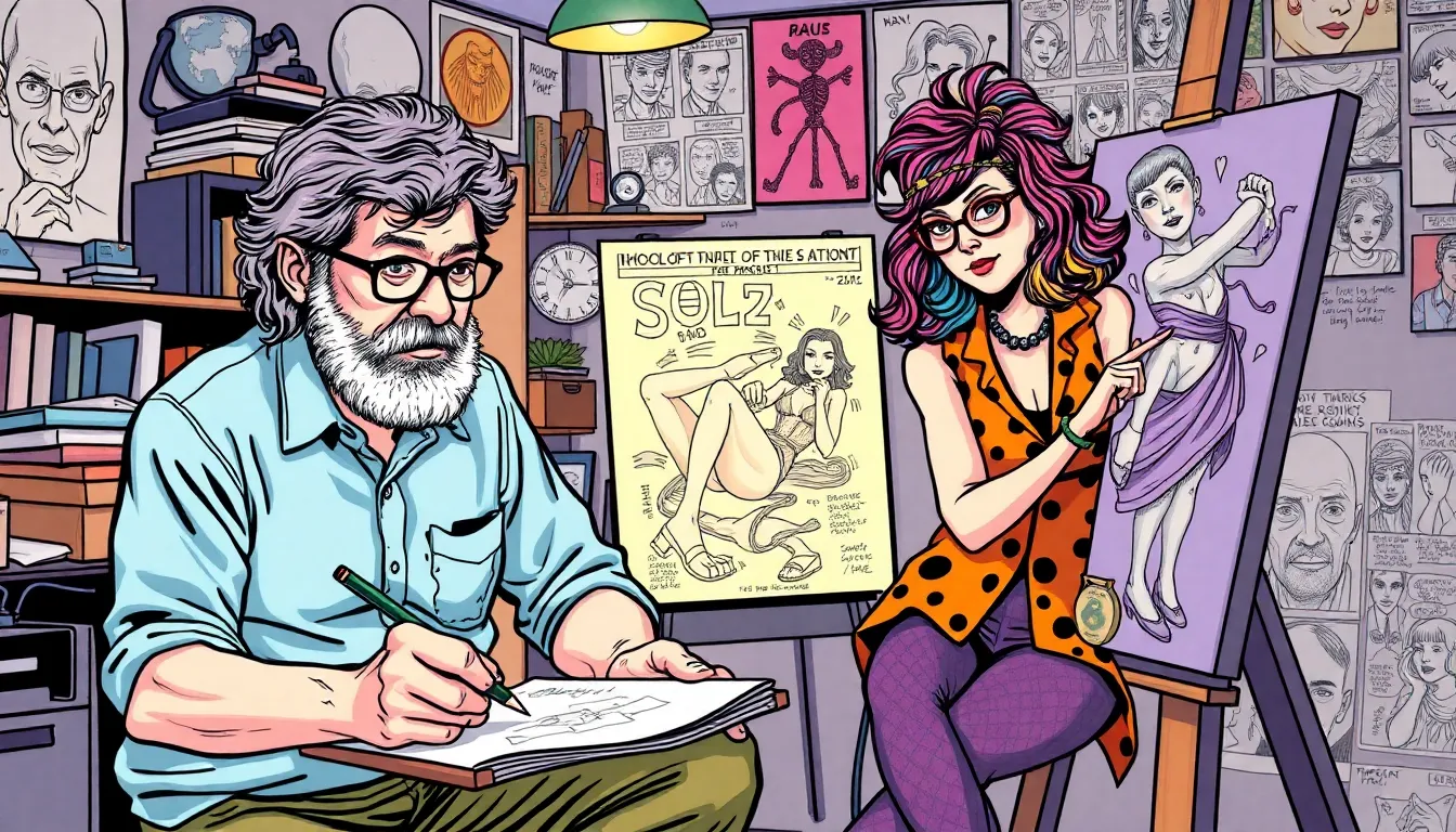 robbins of underground comics