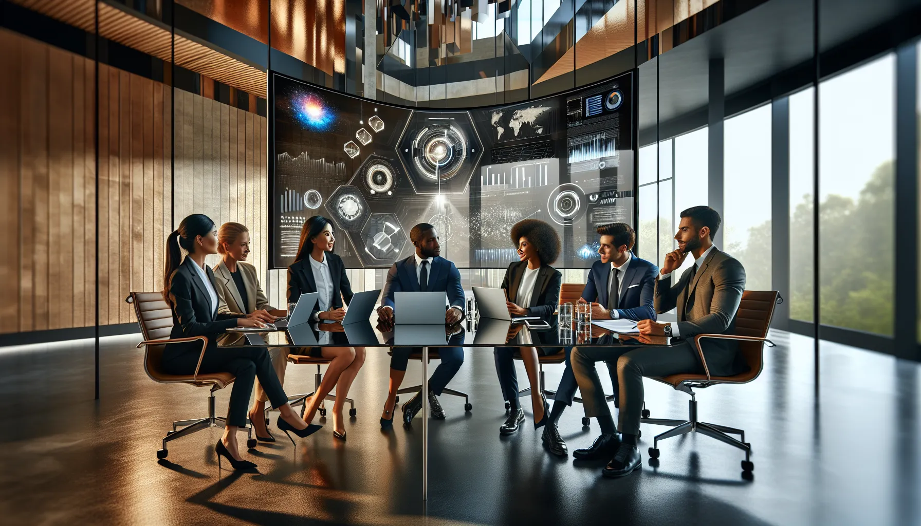 diverse team brainstorming in a modern office about Kfvgijg.