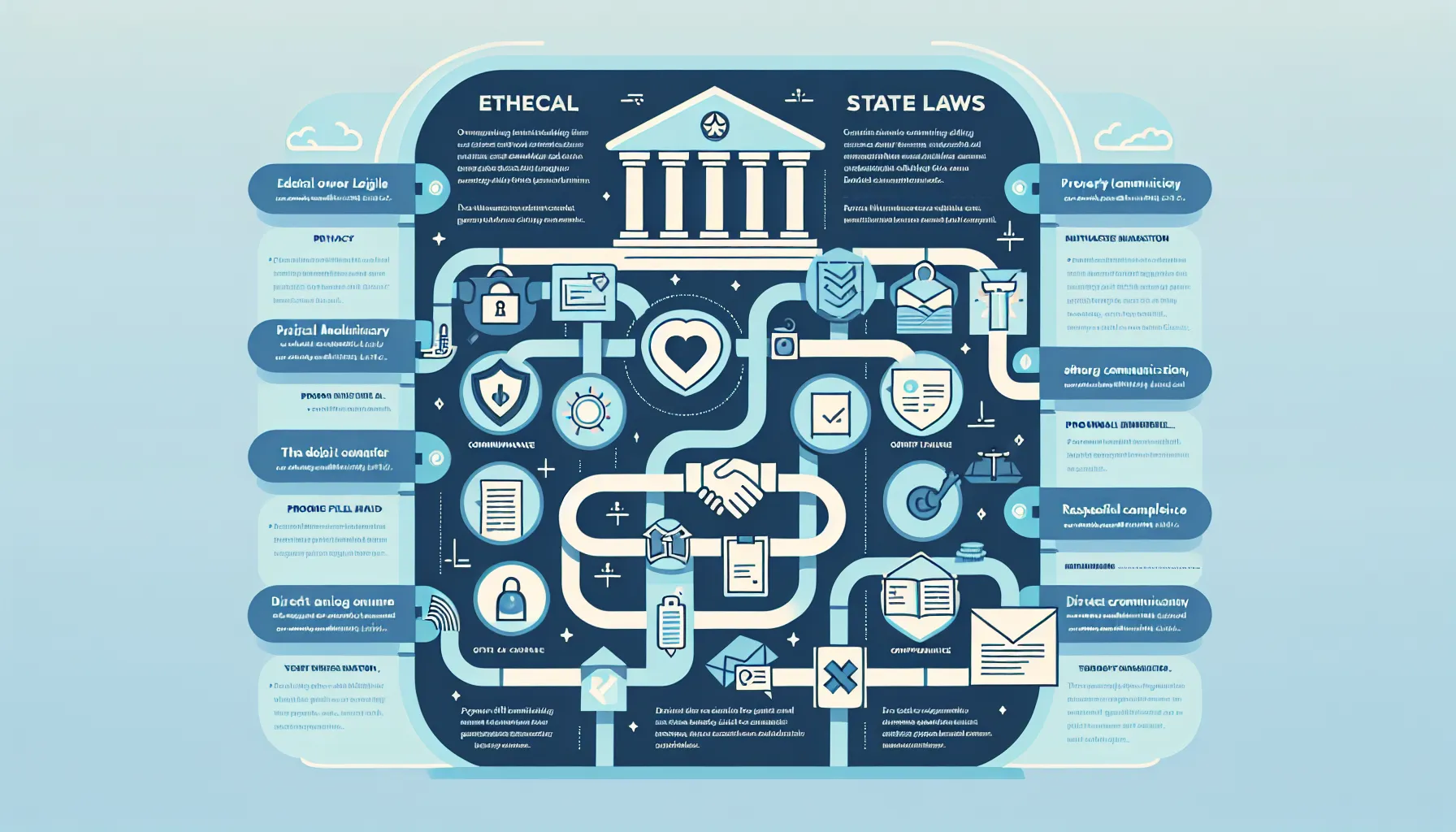 illustration of responsible outreach steps for contacting property owners