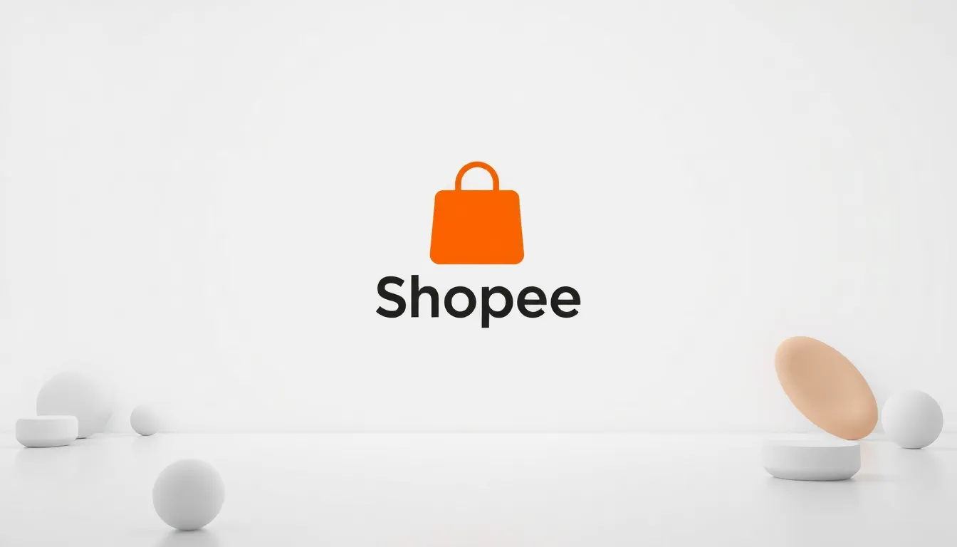 Shopee logo on a clean background, highlighting its design elements.