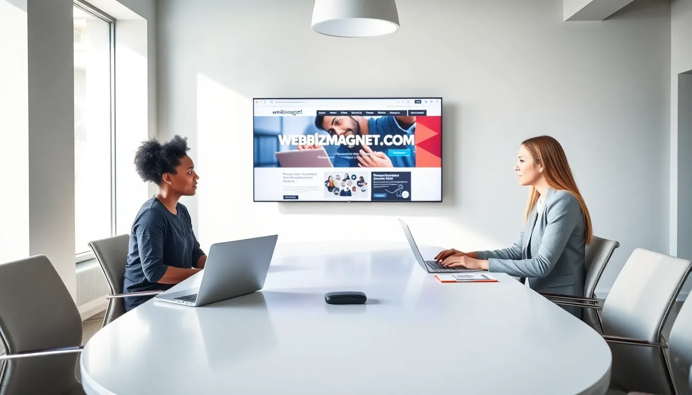 diverse team collaborating in a bright, modern workspace.