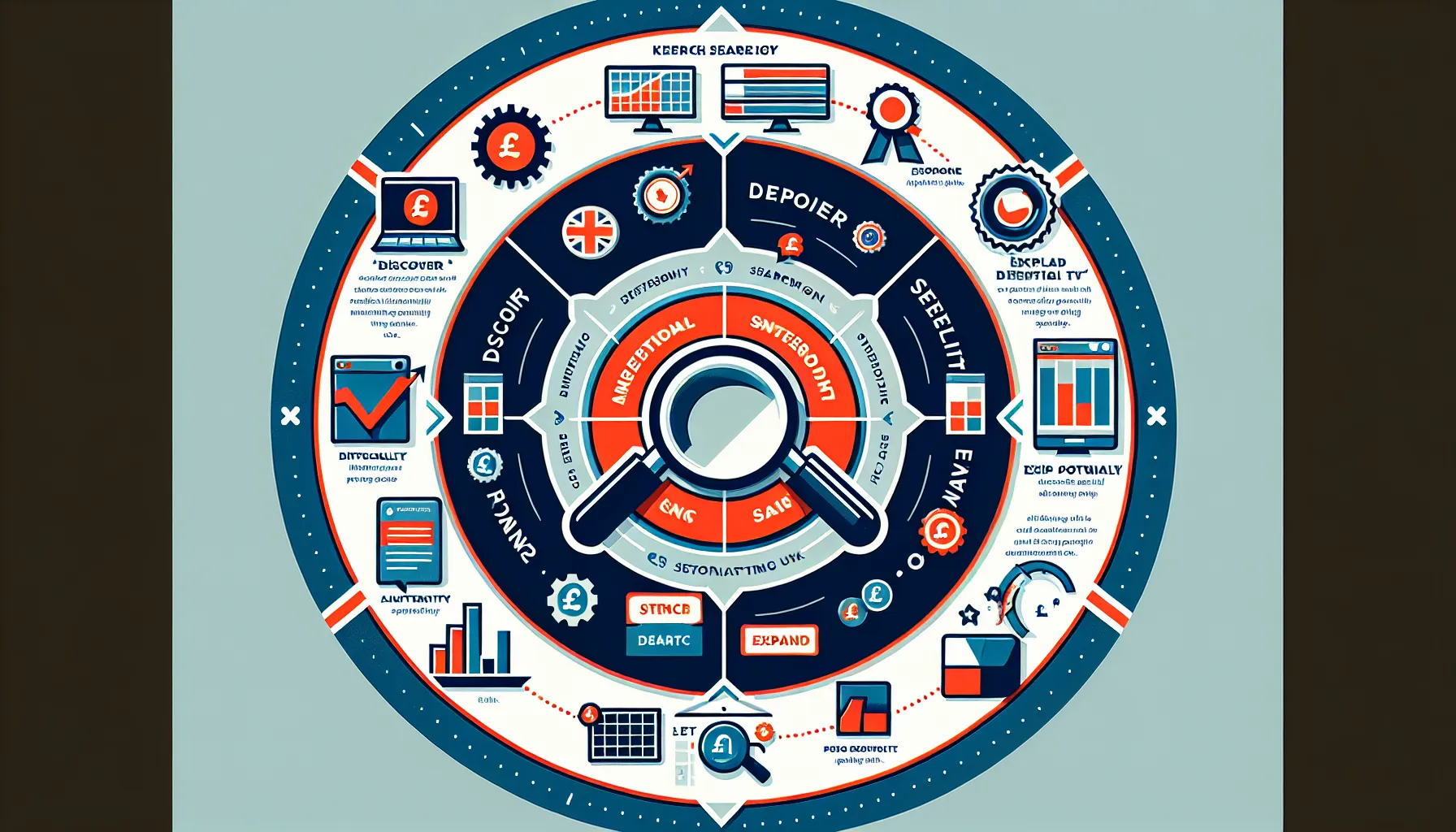 Circular UK keyword research workflow: free tools, paid suites, SERP validation.