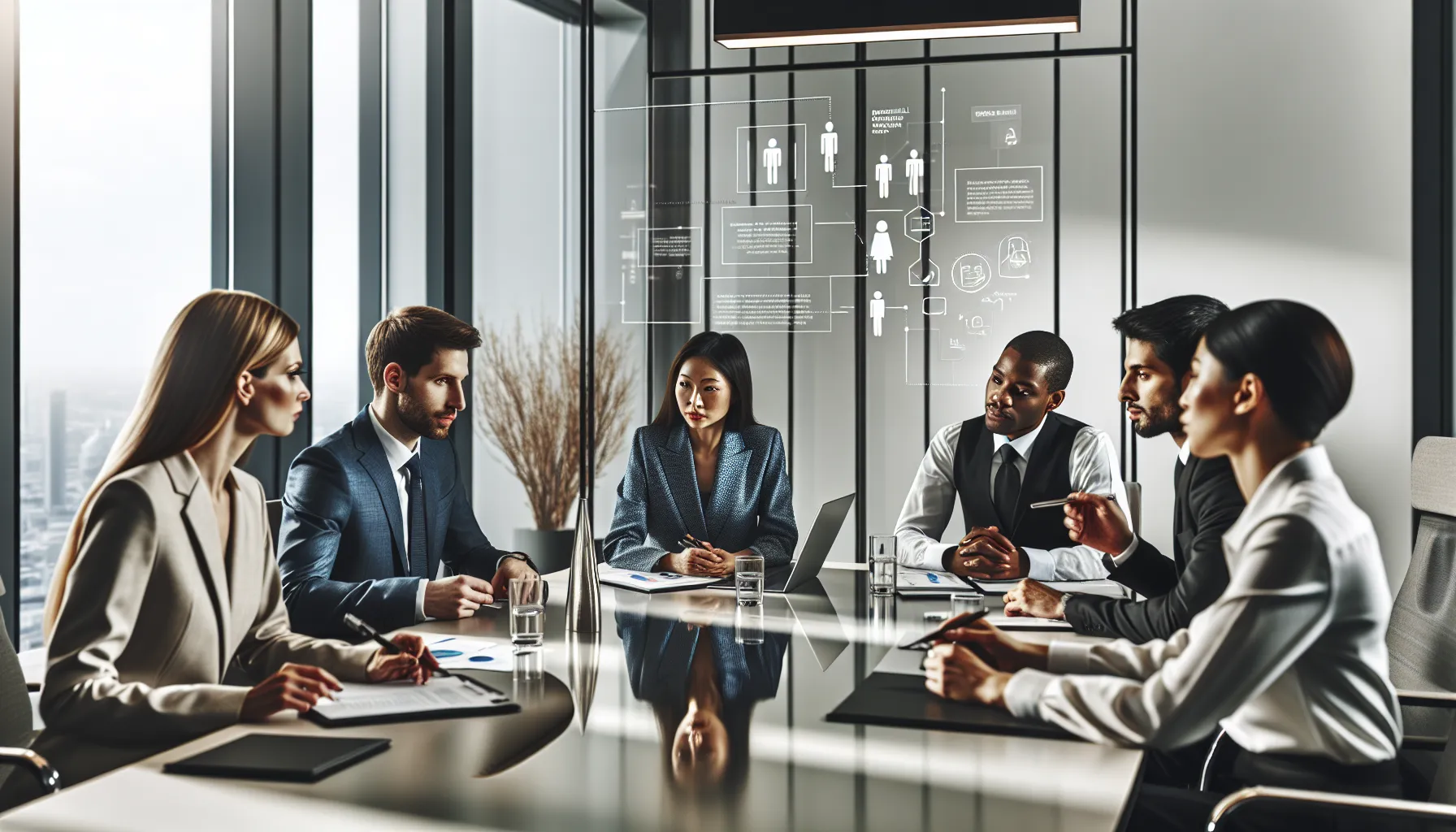 diverse professionals discussing strategies against gaslighting.