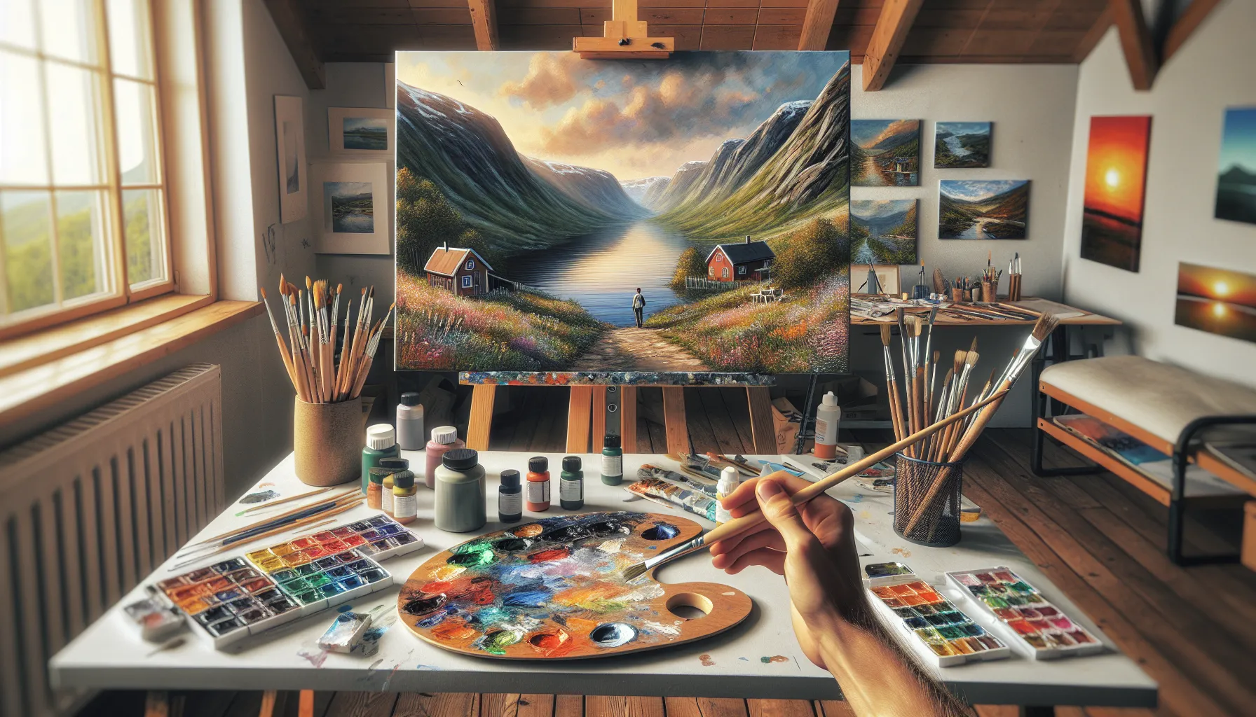 Slik kommer du i gang med maling som hobby – tips for nybegynnere 2