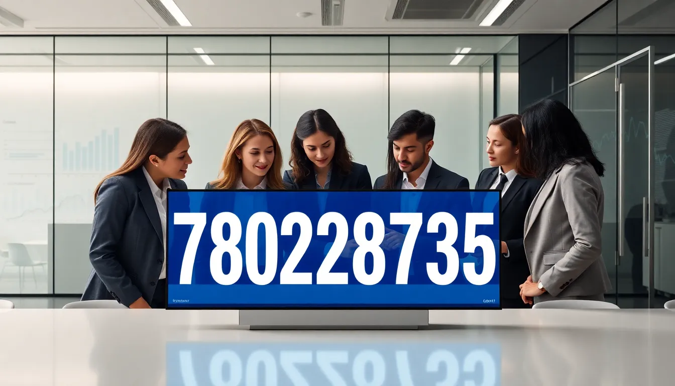 diverse team analyzing data in a modern office setting.