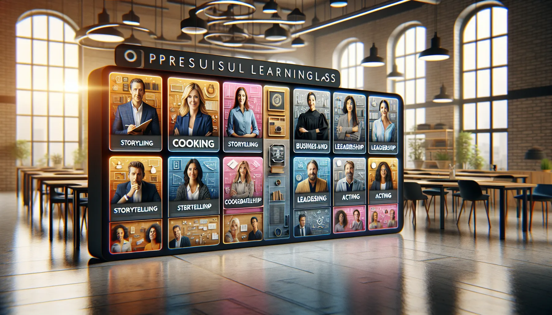 Curated list of popular Masterclass classes featuring various renowned instructors.