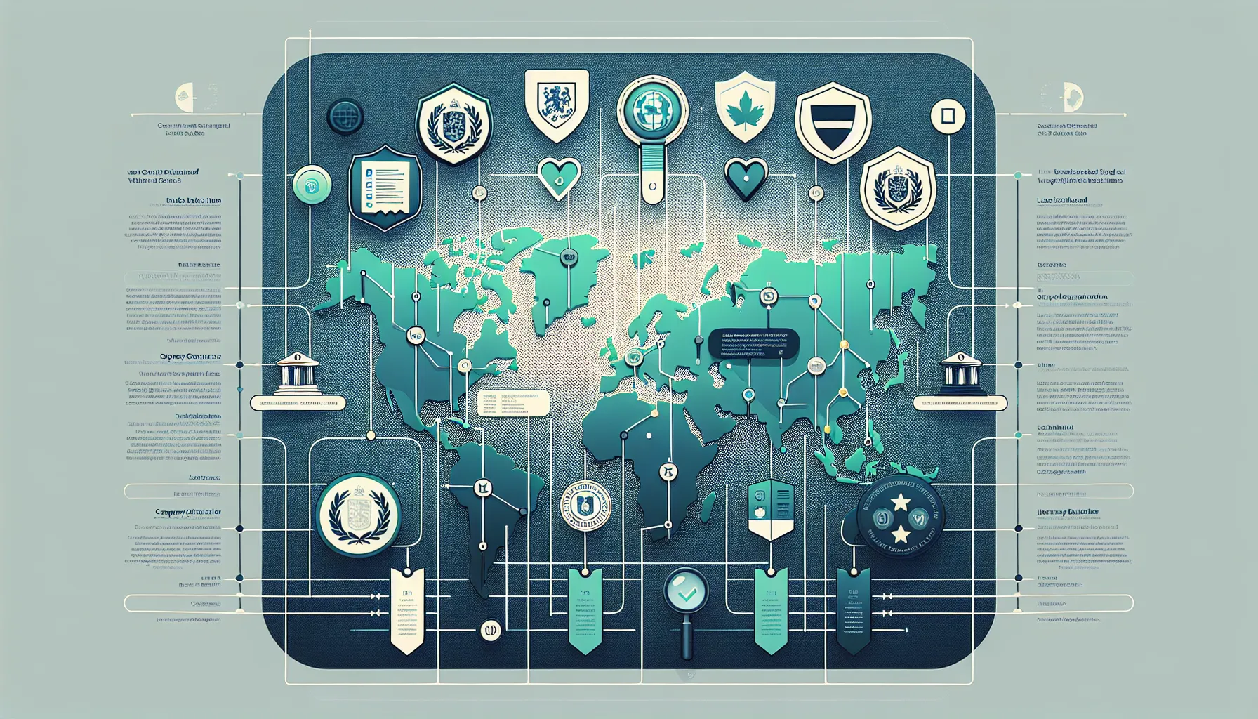 Infographic showing steps to verify crypto exchange regulatory compliance and jurisdiction.