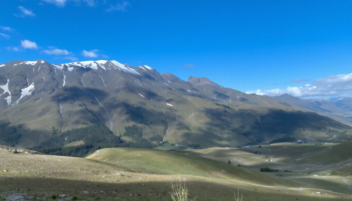 Woman taking a calm afternoon walk on a sunny tree-lined sidewalk.