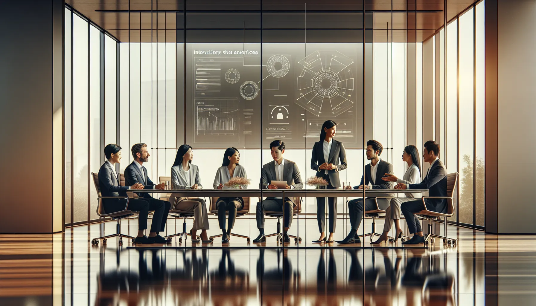 diverse team collaborating with technology for enhanced user interaction.