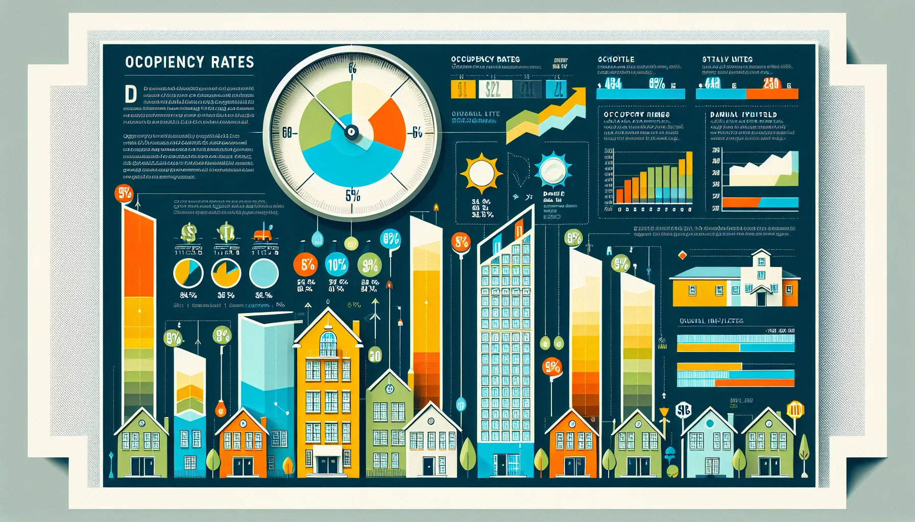 Infographic showing key factors affecting occupancy rates for Danville rentals.