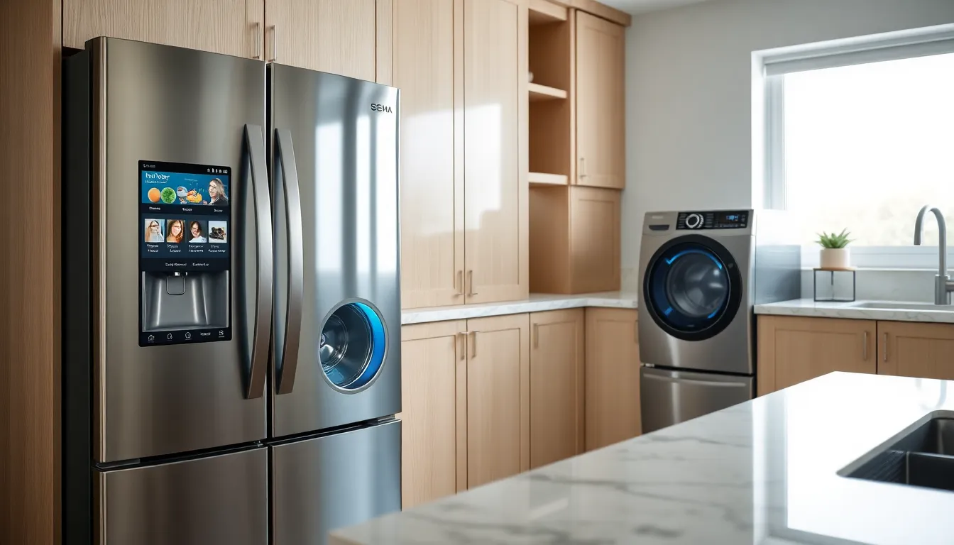 modern kitchen with advanced SM Home Appliances.