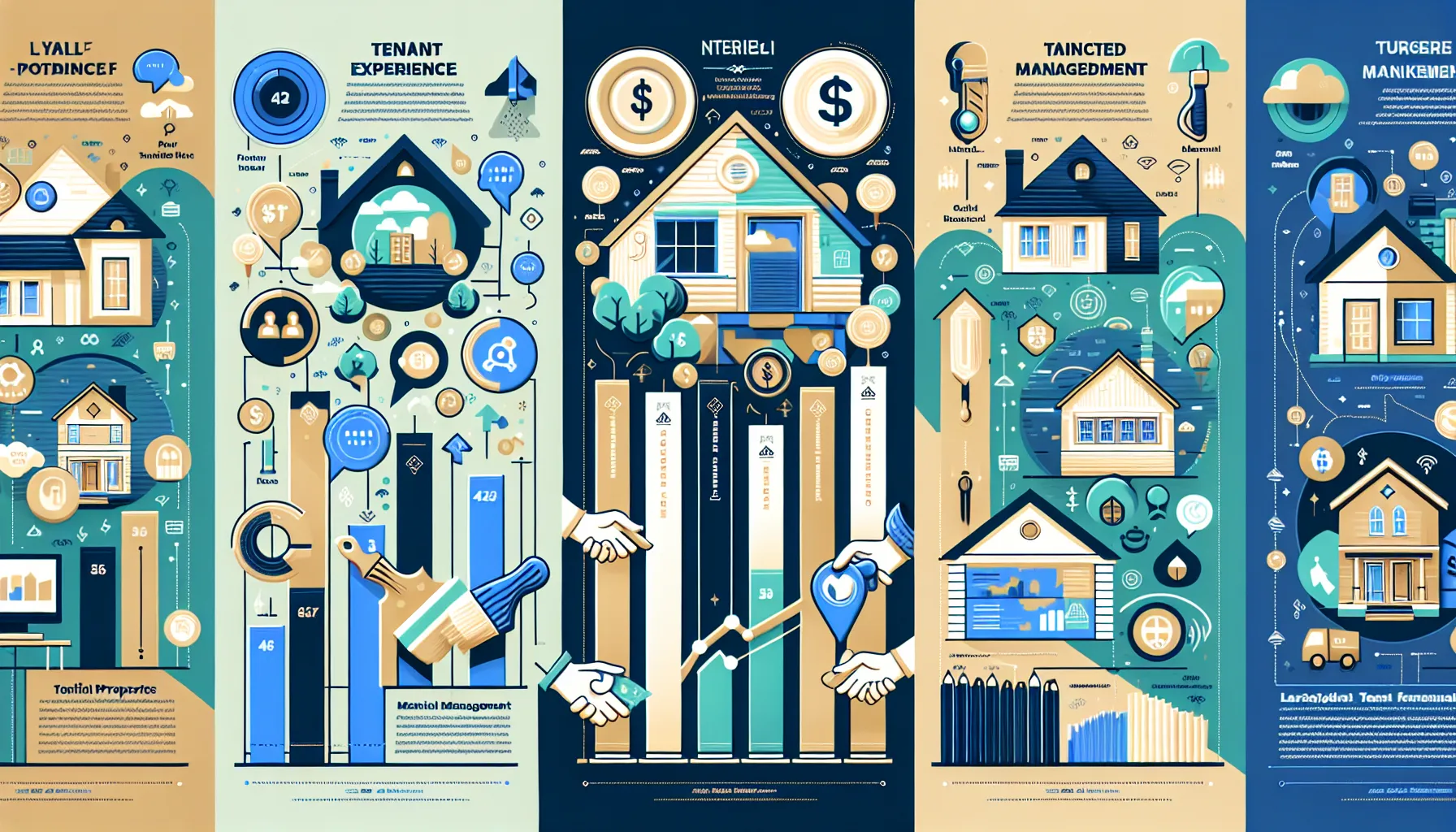 infographic showing strategies for successful Lafayette property investors